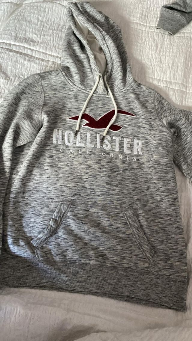 Sudadera Hollister Gris