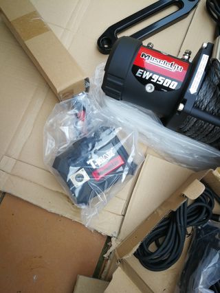 Cabrestante winch T-Max 9500 L nuevo 