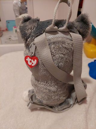 Mochila infantil peluche perro