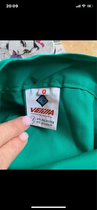 Pantalon trabajo verde Velilla