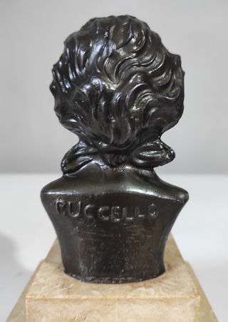 Scultura Vintage in bronzo "Dea Bendata"P. Uccello