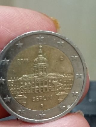 Moneda conmemorativa de Berlín 2 euros 