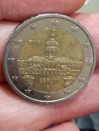 Moneda conmemorativa de Berlín 2 euros 