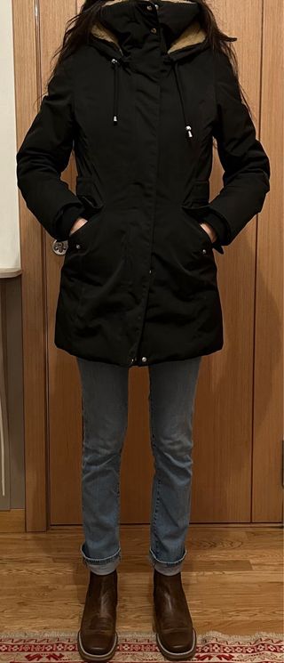 Abrigo anorak Zara