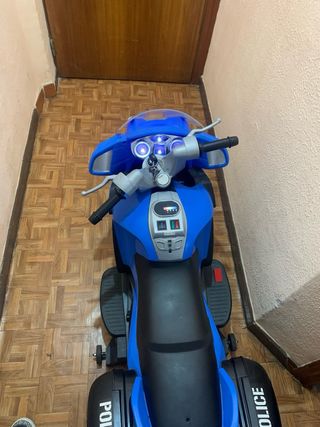 Moto electrica de niño