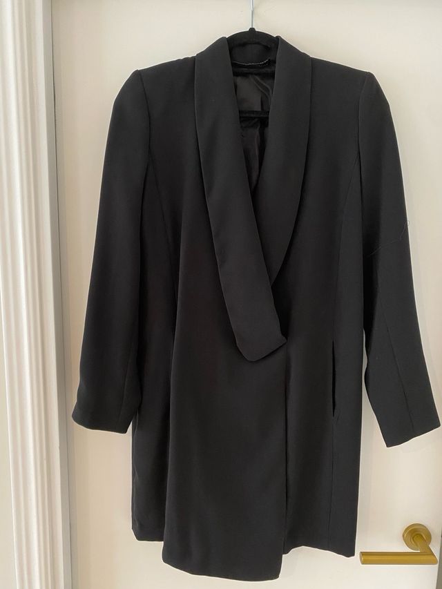 Vestido blazer negro