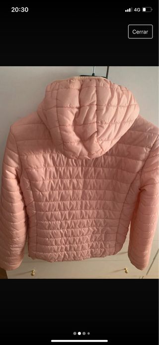 Chaqueta plumas muy abriga