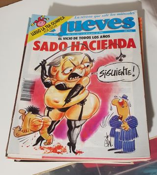 lote revistas el jueves. historias pm