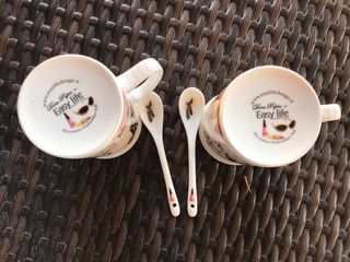 SET NR.2 TAZZE DA THE NUOVE DORA PAPIS EASY LIFE