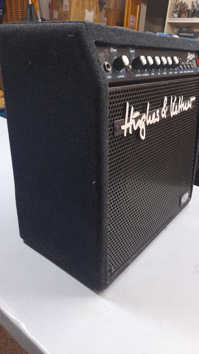 AMPLIFICADOR HUGHES & KETTNER ATTAX 40 1990 BLUE