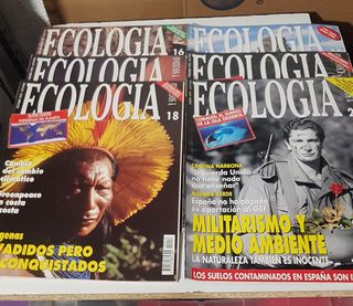 Lote de revistas ecológica y sociedad