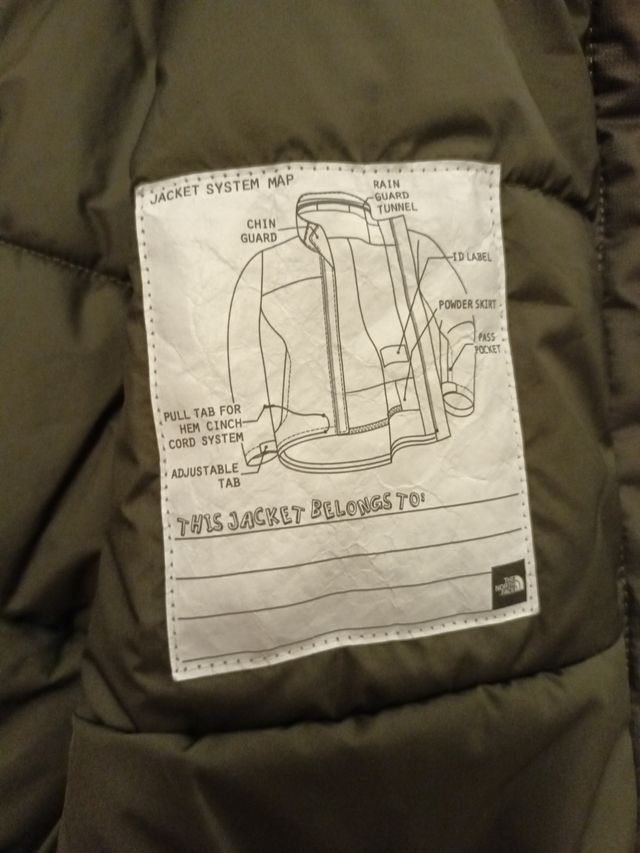 Abrigo impermeable the North Face