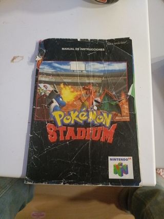 Manual Pokémon stadium n64