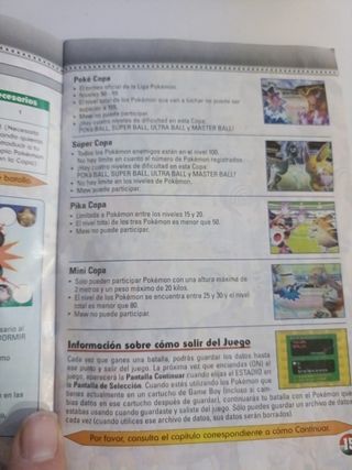 Manual Pokémon stadium n64