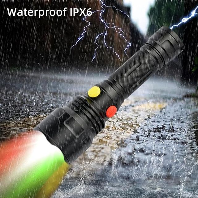 4 en 1 Linterna Multicolor SeñalizaciónFerroviaria