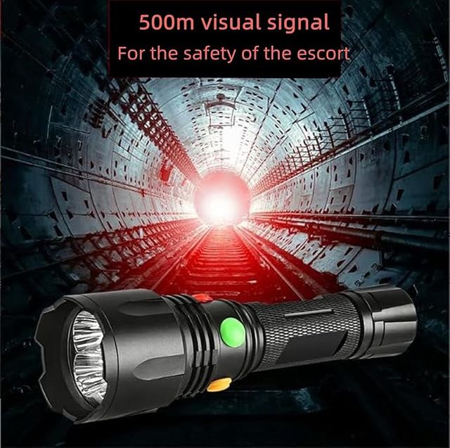 4 en 1 Linterna Multicolor SeñalizaciónFerroviaria