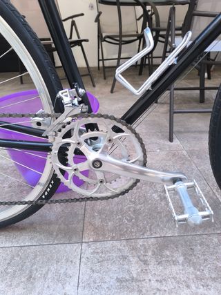 Bicicleta de carretera clásica