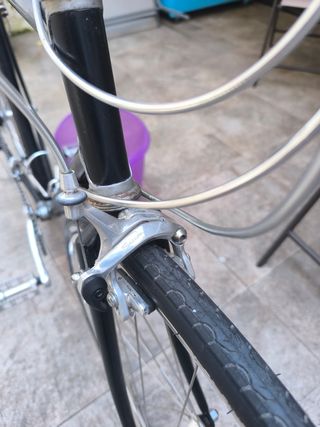 Bicicleta de carretera clásica