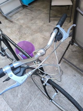 Bicicleta de carretera clásica