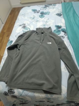 Polar gris the north face talla m hombre
