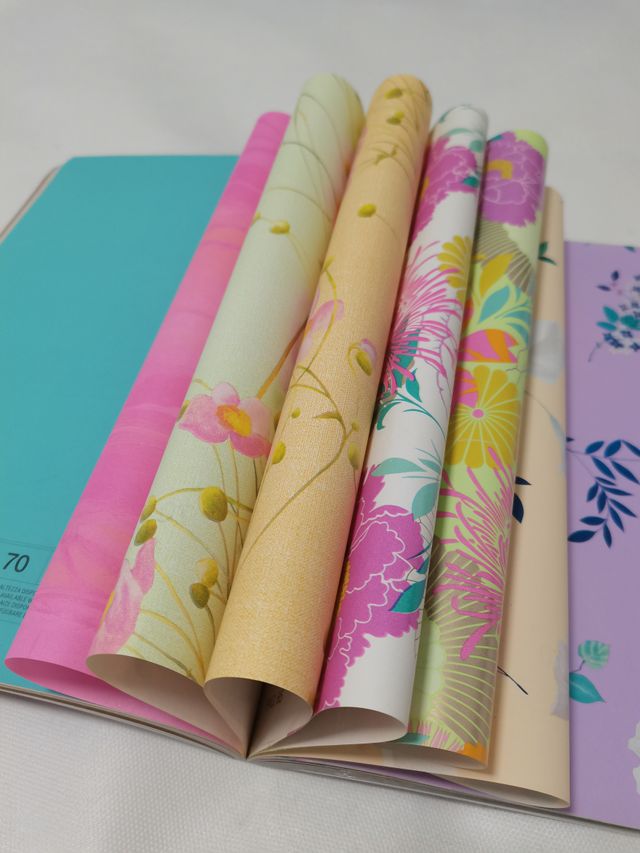 Set 275 fogli colorati, formato A4,  21x39cm