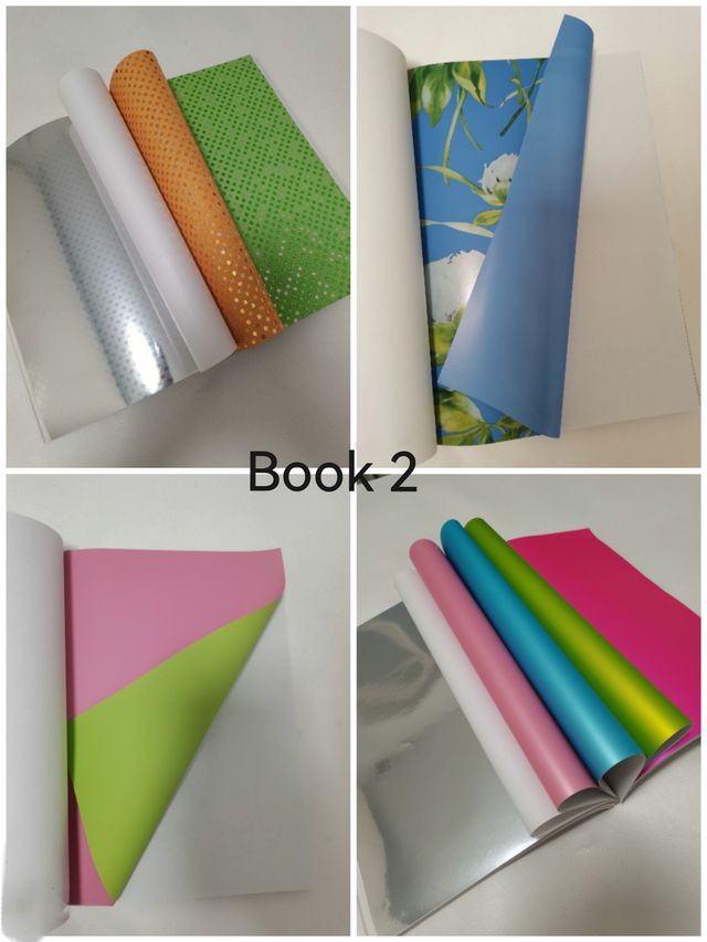 Set 275 fogli colorati, formato A4,  21x39cm