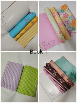 Set 275 fogli colorati, formato A4,  21x39cm