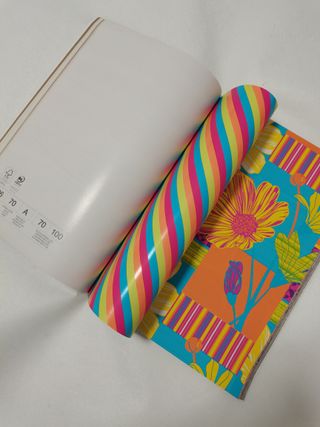 Set 275 fogli colorati, formato A4,  21x39cm