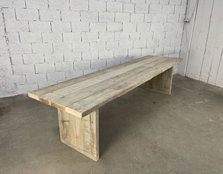 Mesa madera maciza 2,50 metros