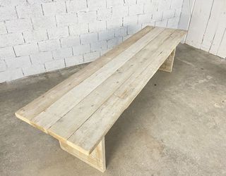 Mesa madera maciza 2,50 metros