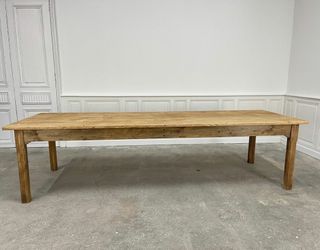 Mesa madera maciza 2,50 metros