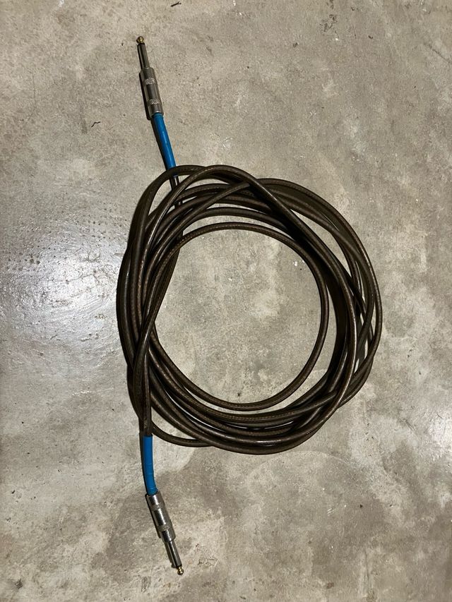 Pack de 7 cables jack TS de instrumento