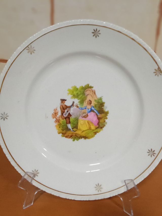 PLATO DE DECORACIÓN VINTAGE