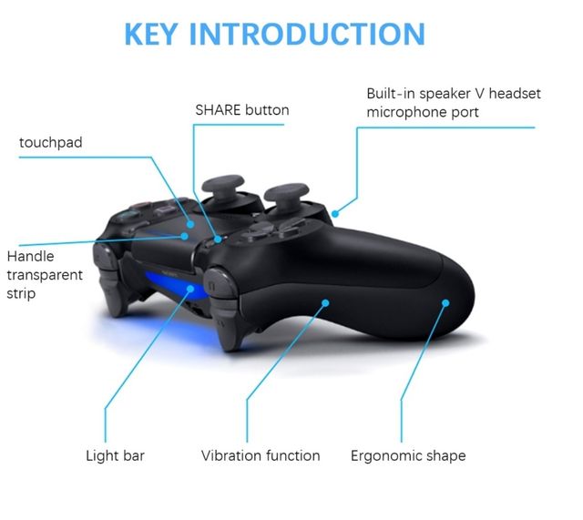 Mando estilo DUALSHOCK PS4 PS3 PS5 PC FUENGIROLA