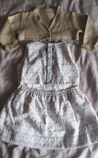 Vestido niña 12 meses