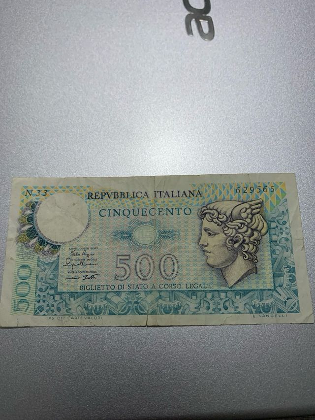 Banconote da 500 lire