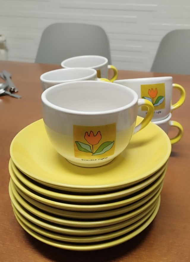 Juego de café con leche