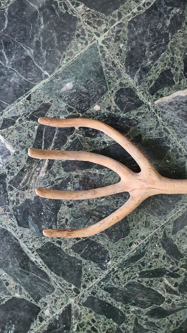 Horca de labrador decoración atrezo