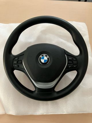 Volante deportivo de cuero Bmw + Airbag