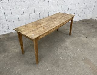 Mesa madera rustica madera maciza 