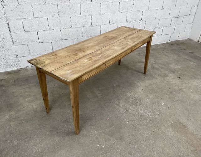 Mesa madera rustica madera maciza 