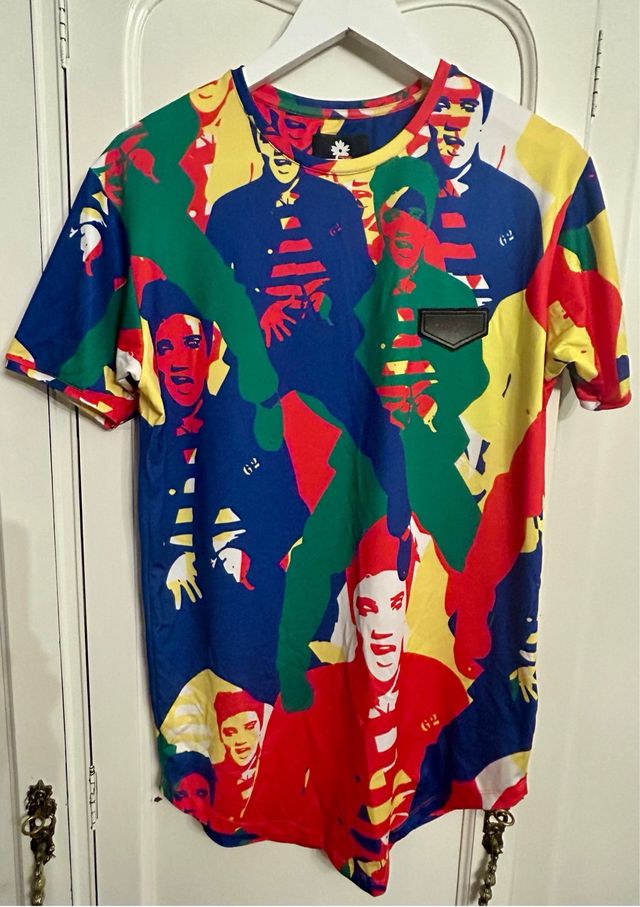 Camiseta larga estampada Gianni Kavanagh