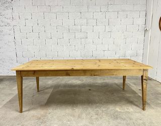 Mesa madera rustica madera maciza 