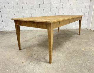 Mesa madera rustica madera maciza 