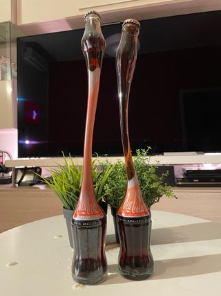 Bicchieri Coca Cola collo allungato ed.1998