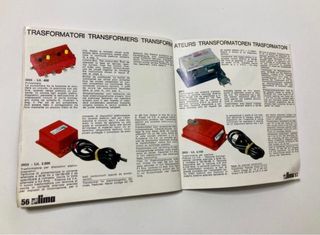 Rarissimo Catalogo Lima formato Ho 1970/71