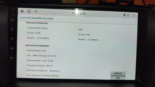 Pantalla de coche mazda 5