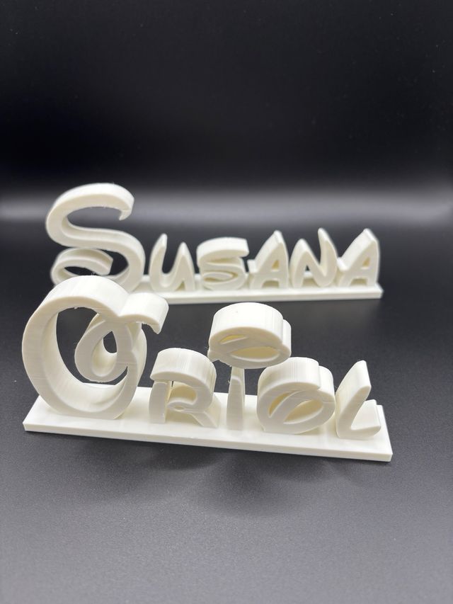 Placas de nombre personalizado estilo disney en 3D