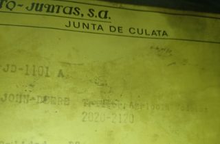 Juego juntas coche clásico antiguo 