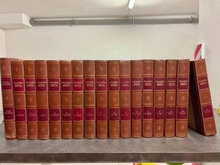 Enciclopedia Motta Completa composta da 17 Volumi.